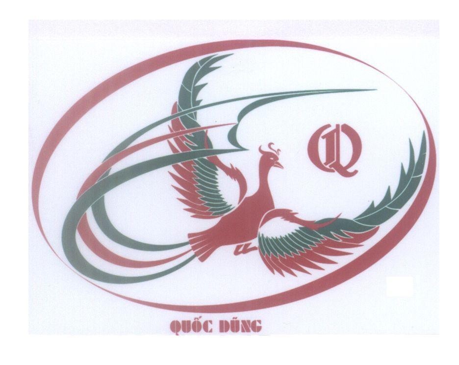 Mẫu nhãn hiệu Quốc Dũng QD
