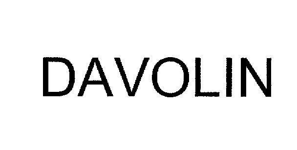 Mẫu nhãn hiệu DAVOLIN
