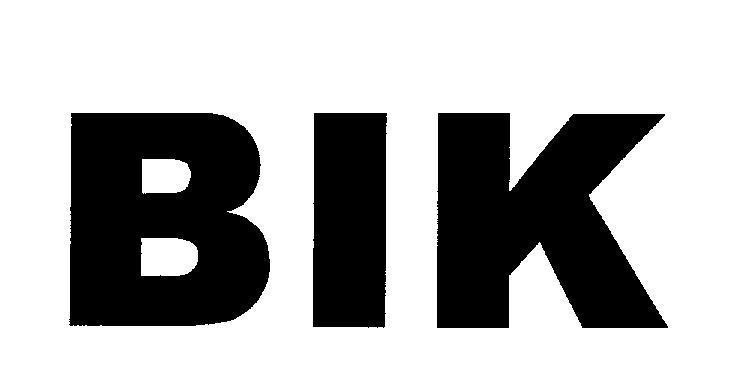 Mẫu nhãn hiệu BIK