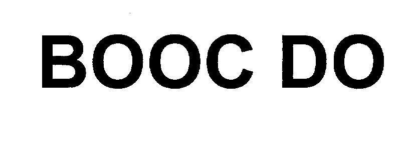 Mẫu nhãn hiệu BOOC DO