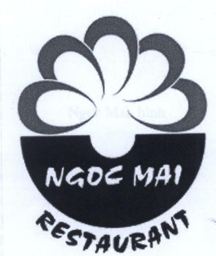 Mẫu nhãn hiệu NGOC MAI RESTAURANT