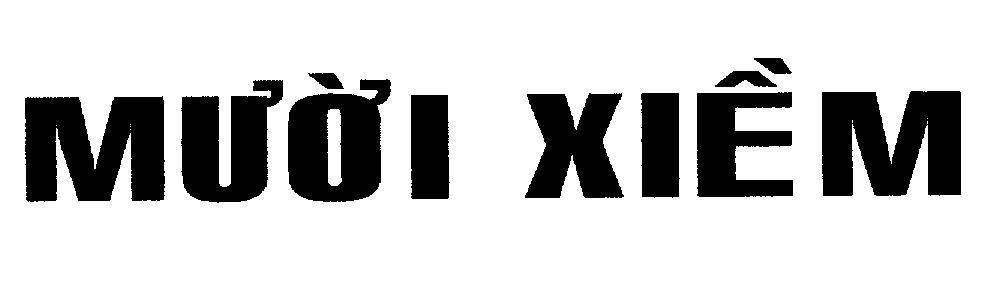Mẫu nhãn hiệu Mười Xiềm