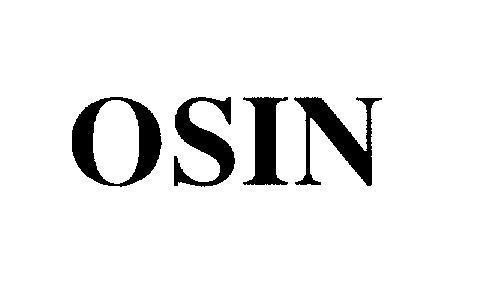 Mẫu nhãn hiệu OSIN