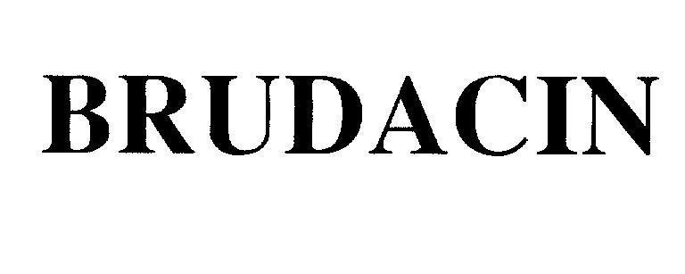 Mẫu nhãn hiệu BRUDACIN