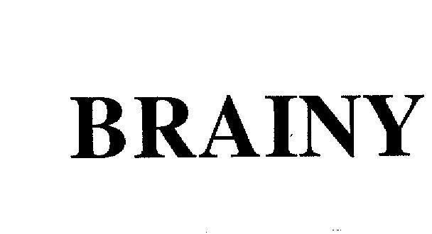 Mẫu nhãn hiệu BRAINY