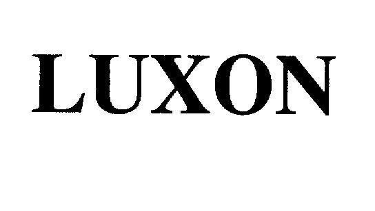 Mẫu nhãn hiệu LUXON