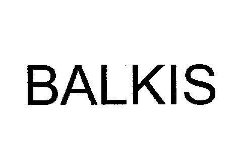 Mẫu nhãn hiệu BALKIS