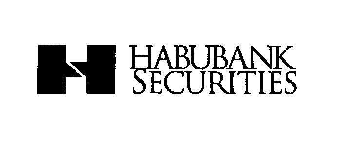 Mẫu nhãn hiệu H HABUBANK SECURITIES