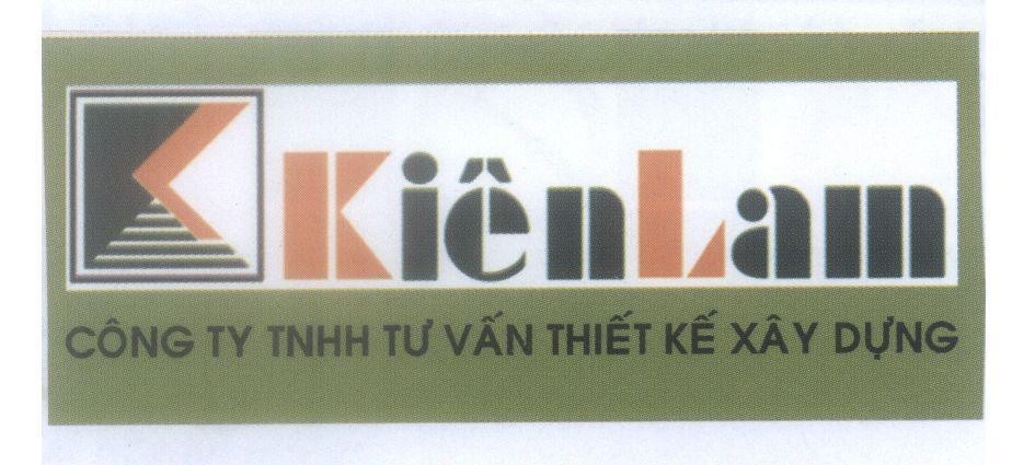 Mẫu nhãn hiệu KL Kiên Lam Công ty TNHH tư vấn thiết kế xây dựng