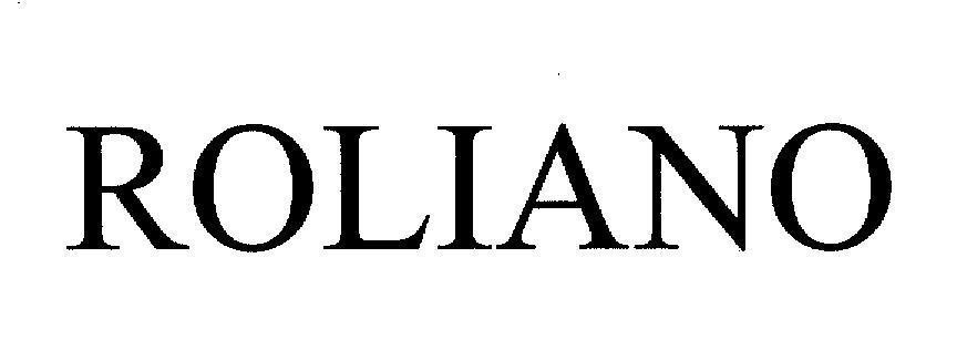 Mẫu nhãn hiệu ROLIANO