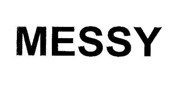 Mẫu nhãn hiệu MESSY