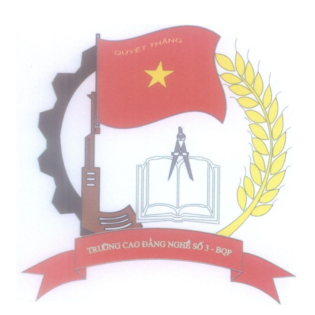 Mẫu nhãn hiệu Trường Cao Đẳng Nghề Số 3 - BQP Quyết Thắng