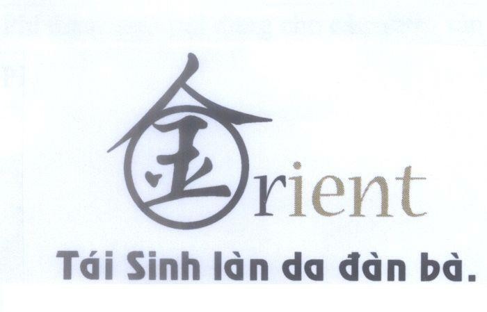 Mẫu nhãn hiệu Orient Tái Sinh làn da đàn bà. [jin: kim, vàng, tiền]