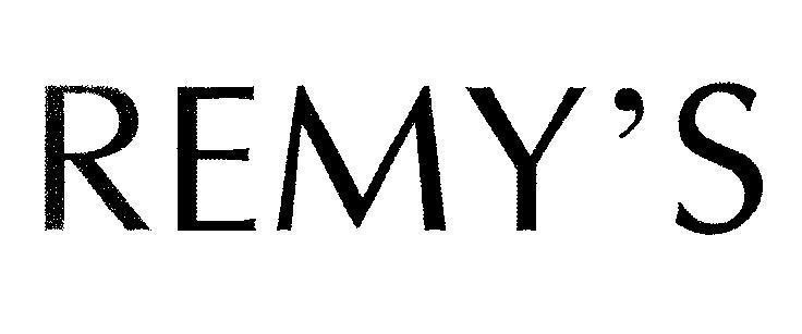 Mẫu nhãn hiệu REMY'S