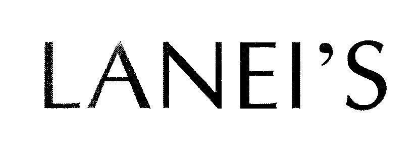 Mẫu nhãn hiệu LANEI'S