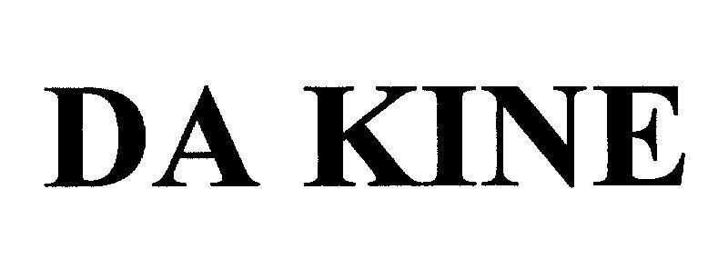 Mẫu nhãn hiệu DA KINE
