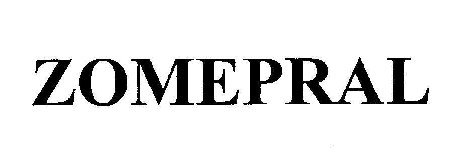 Mẫu nhãn hiệu ZOMEPRAL