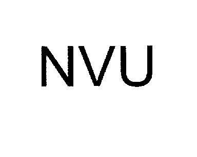 Mẫu nhãn hiệu NVU