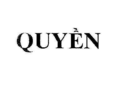 Mẫu nhãn hiệu Quyền
