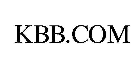 Mẫu nhãn hiệu KBB.COM