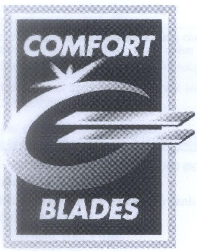 Mẫu nhãn hiệu COMFORT BLADES