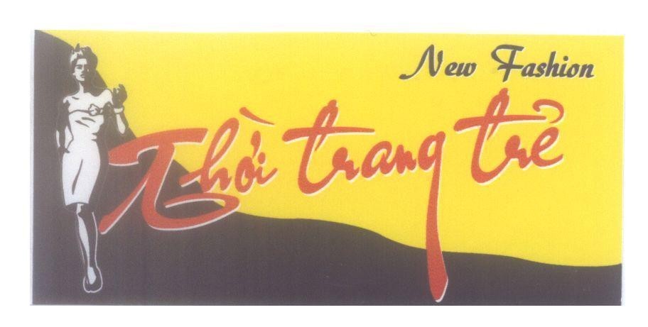 Mẫu nhãn hiệu Thời trang trẻ New Fashion