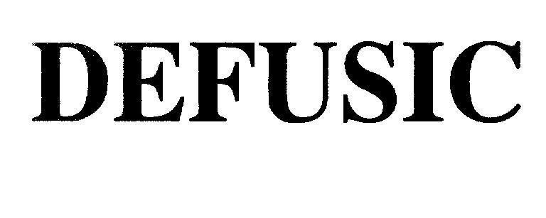 Mẫu nhãn hiệu DEFUSIC