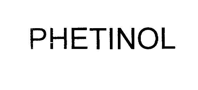 Mẫu nhãn hiệu PHETINOL