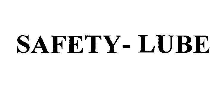 Mẫu nhãn hiệu SAFETY-LUBE