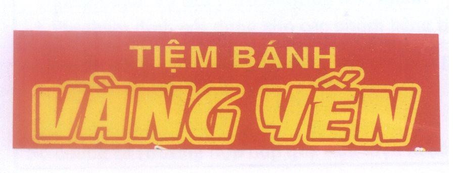 Mẫu nhãn hiệu Tiệm bánh Vàng Yến
