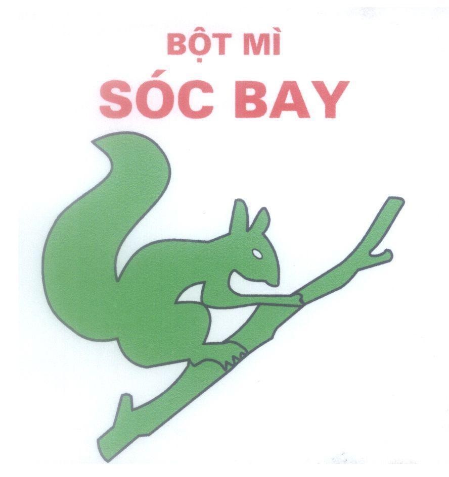 Mẫu nhãn hiệu Bột Mì Sóc Bay