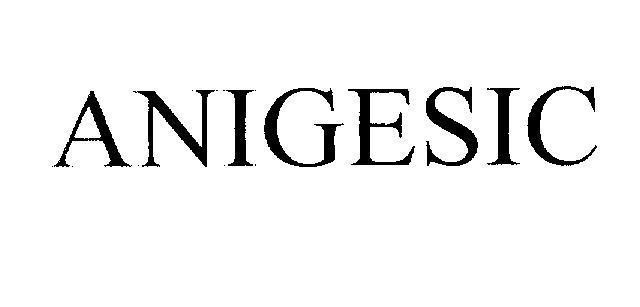 Mẫu nhãn hiệu ANIGESIC