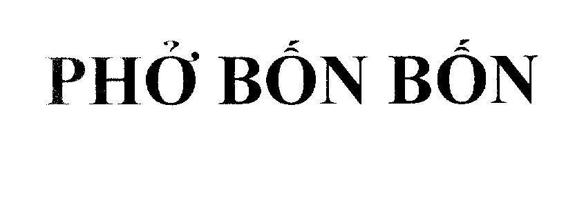 Mẫu nhãn hiệu Phở Bốn Bốn
