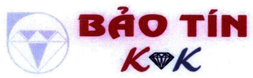 Mẫu nhãn hiệu Bảo Tín K K