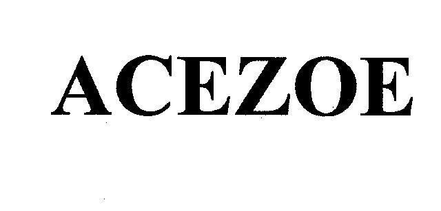 Mẫu nhãn hiệu ACEZOE
