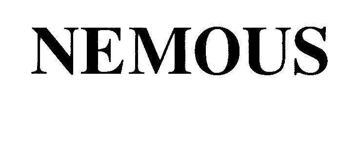 Mẫu nhãn hiệu NEMOUS