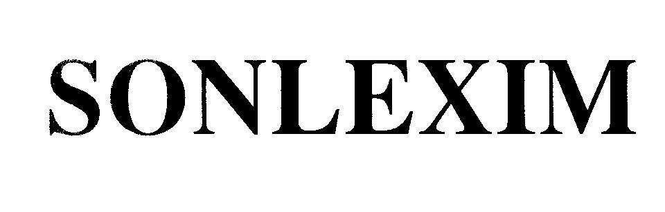 Mẫu nhãn hiệu SONLEXIM