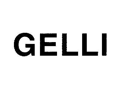Mẫu nhãn hiệu GELLI