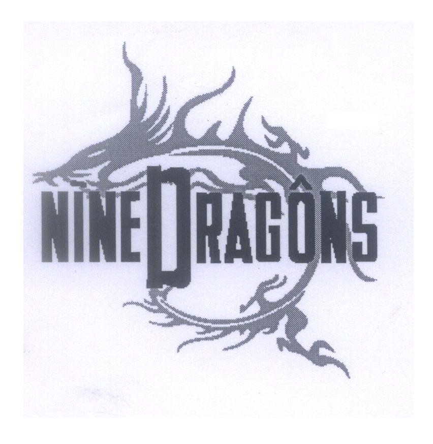Mẫu nhãn hiệu NINE DRAGÔNS