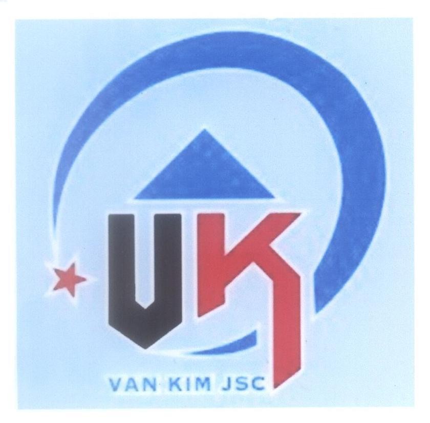 Mẫu nhãn hiệu VK VAN KIM JSC