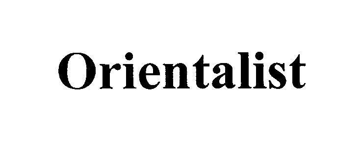 Mẫu nhãn hiệu Orientalist
