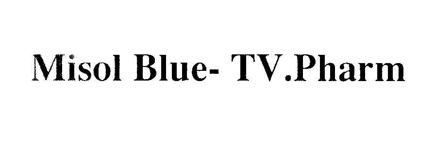 Mẫu nhãn hiệu Misol Blue- TV.Pharm