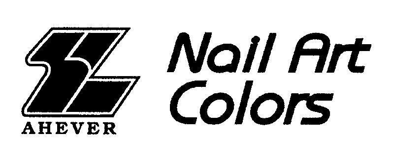 Mẫu nhãn hiệu Nail Art Colors NL AHEVER