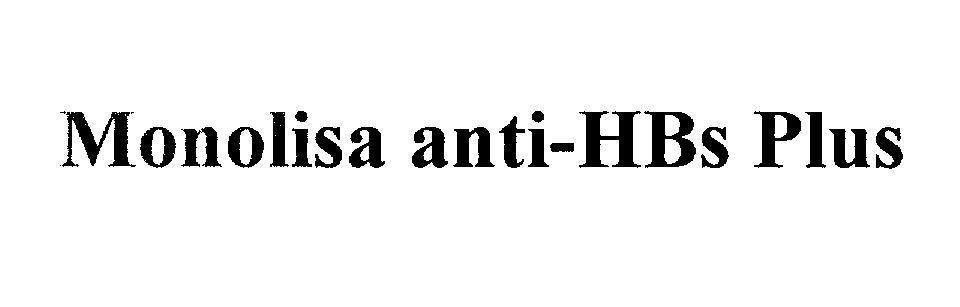 Mẫu nhãn hiệu Monolisa anti-HBs Plus