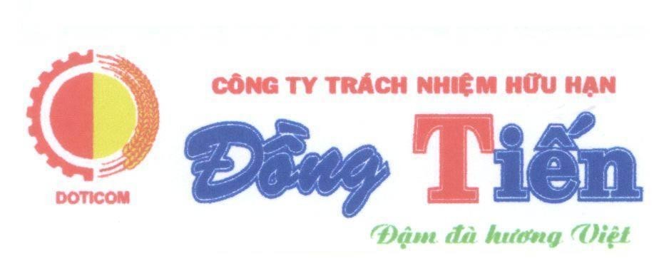 Mẫu nhãn hiệu Đồng Tiến Công ty trách nhiệm hữu hạn Đậm đà hương Việt DOTICOM