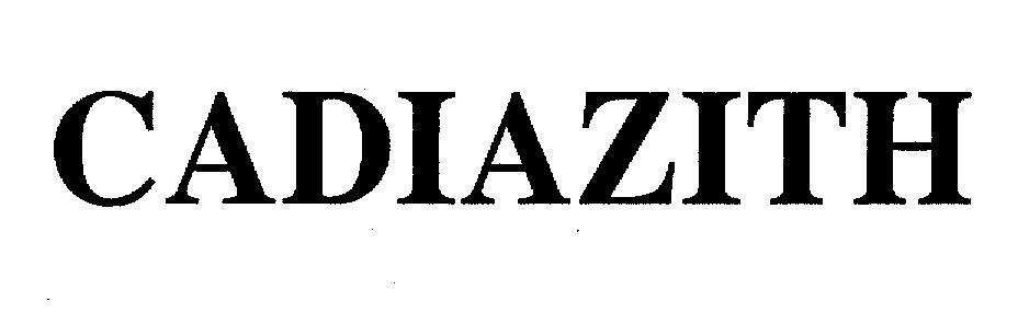 Mẫu nhãn hiệu CADIAZITH