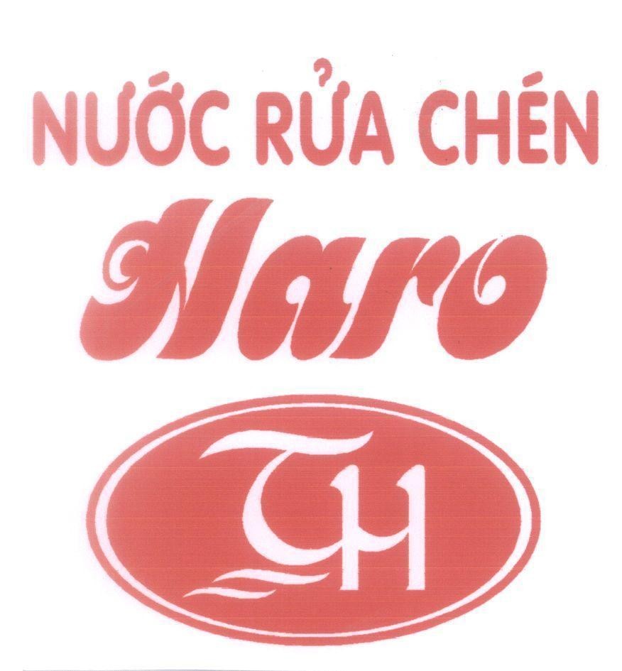 Mẫu nhãn hiệu Nước Rửa Chén Haro TH