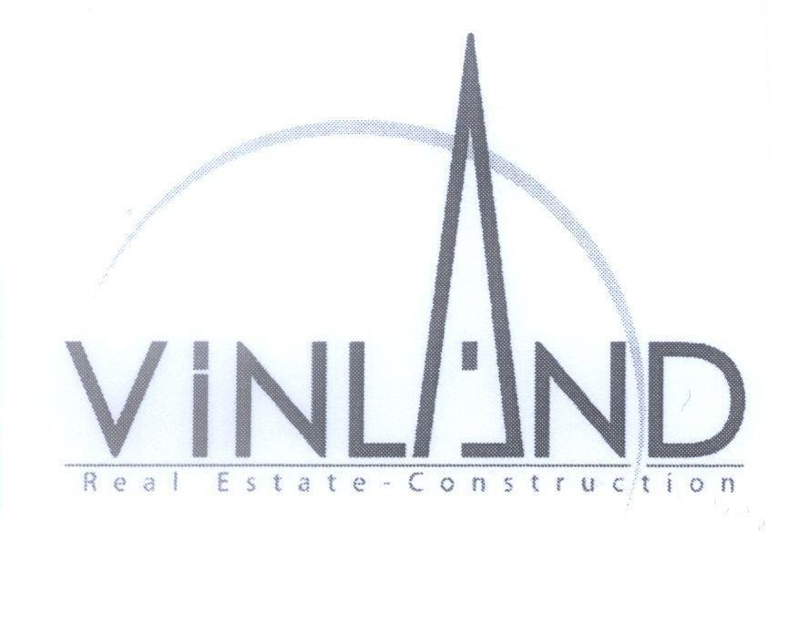 Mẫu nhãn hiệu VINLAND Real Estate - Construction