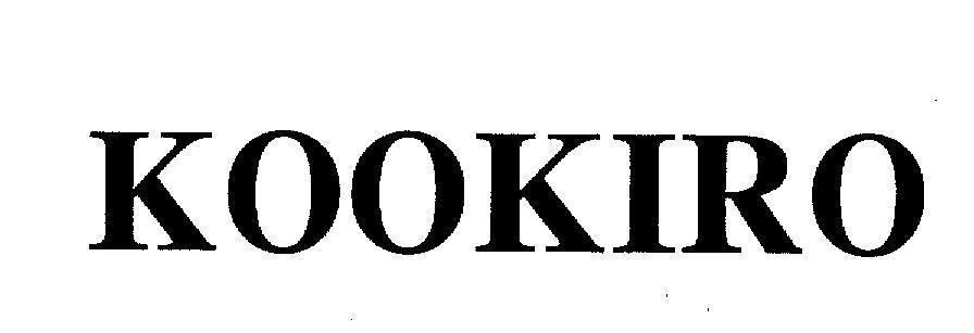Mẫu nhãn hiệu KOOKIRO