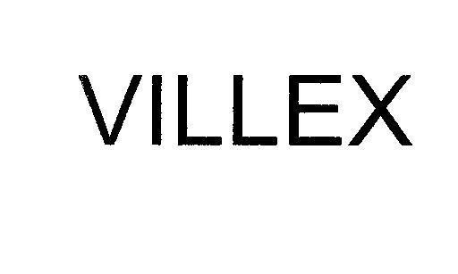 Mẫu nhãn hiệu VILLEX